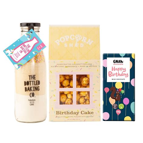 Happy Birthday Unicorn Cake And Treat Bundle Bottled Baking Co