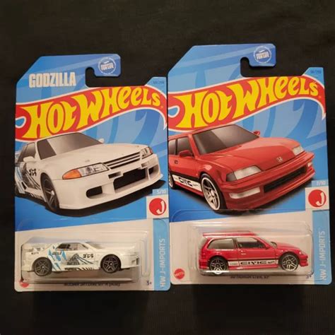 HOT WHEELS NISSAN Skyline GT R R GODZILLA HW J Imports