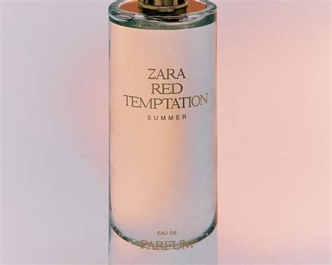 عطر و ادکلن زنانه رد تمپتیشن سامر برند زارا ZARA RED TEMPTATION