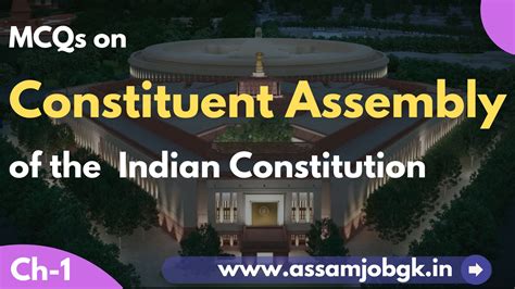 Constituent Assembly Of India MCQ Grow GK