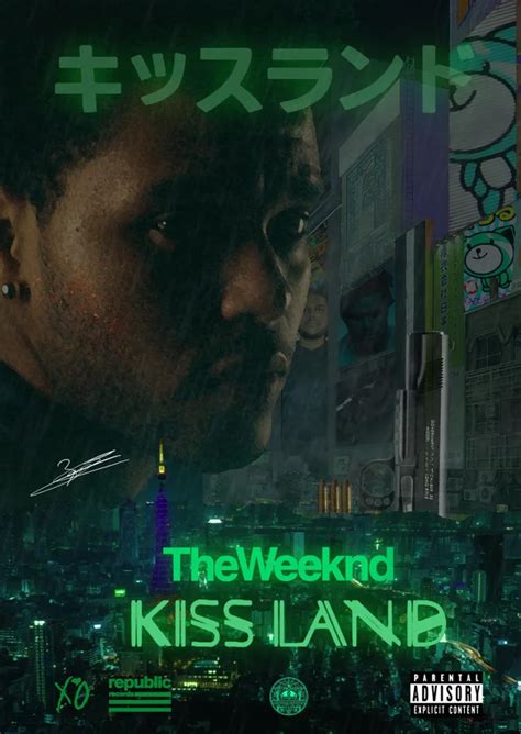 Kiss Land The Weeknd Poster