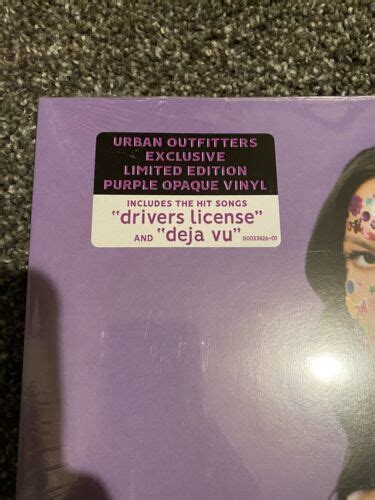 Olivia Rodrigo Sour Lp Opaque Purple Vinyl Urban Outfitters Uo