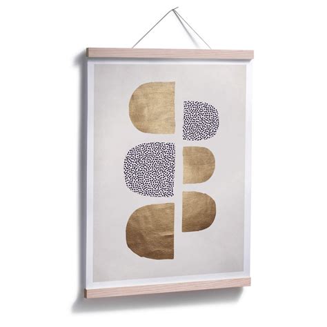 Plakat Kubistika Golden Geometrica Wall Art Dk