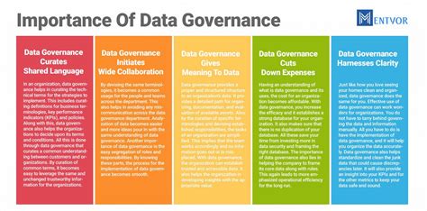 What Is Data Governance Importance Implementation And 5 Principles Mentyor We Provide The