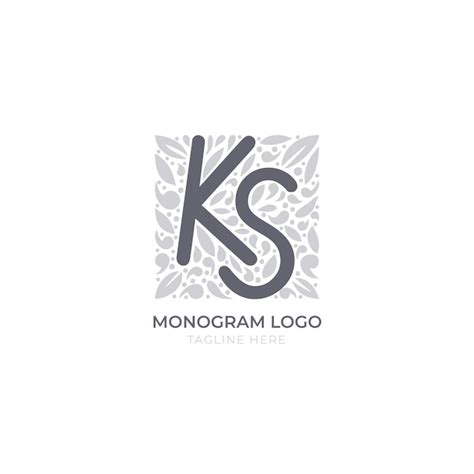 Premium Vector Hand Drawn Flat Design Sk Or Ks Logo