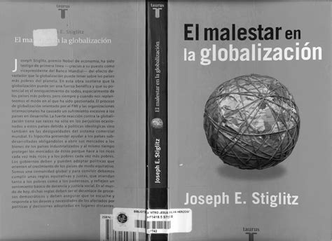 El Malestar En La Globalizaci N Joseph E Stiglitz Comprimido