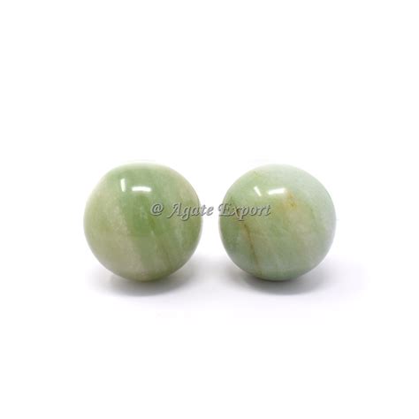 Green Aventurine Spheres Gemstone Spheres