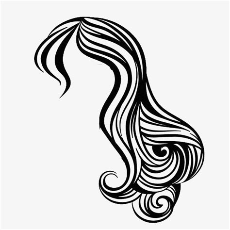 Long Curly Hair Png Picture Vector Long Hair Curly Hair Ladies Hair