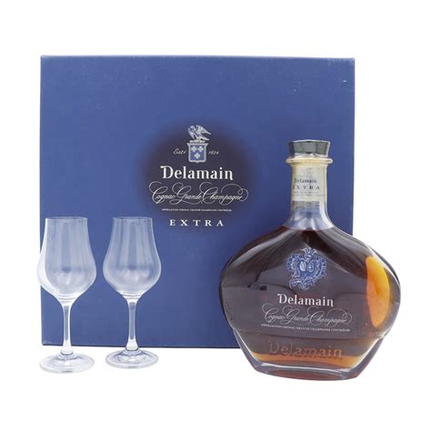Delamain Cognac Extra Grande Champagne, Gift Set