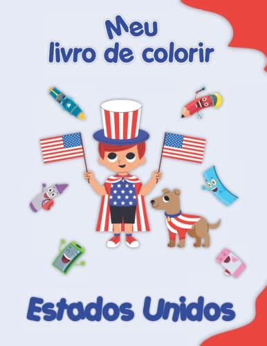 Meu Livro De Colorir Sobre Os Estados Unidos Desenhos Para Colorir De