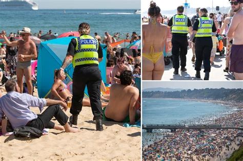 Bournemouth Beach Major Incident Declared As Heatwave Crowds Branded