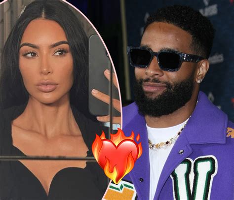 Kim Kardashian Odell Beckham Jr Romance Continues To Heat Up She