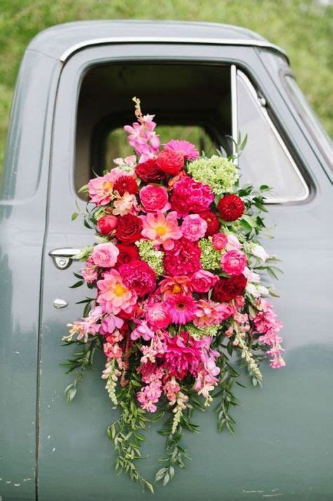 Idee N Over Autobloemen Bloemstukken Auto Bruiloft Bruiloft