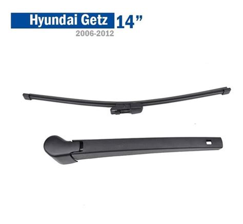 Plumilla Brazo Parabrisas Trasero Hyundai Getz 2002 2011 Cuotas Sin