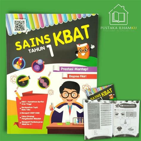 Buku Aktiviti Sains KBAT Tahun 1 Buku Latihan Sains Darjah 1 Shopee