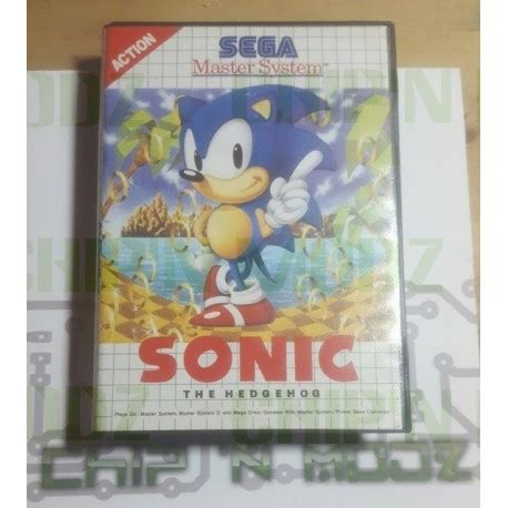 Sonic The Hedgehog Master System En Boite Sans Notice CHIP N MODZ