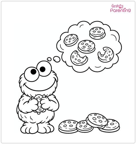 25 Cookie Monster Coloring Pages - Parenting Preschoolers Hq