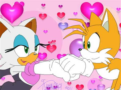 Rouge Tails Friendship Is Love By Queenzelda01 On Deviantart