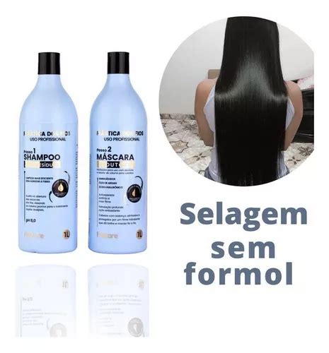 Selagem Sem Formol Profissional Organic Sem Formol Fatore 2l