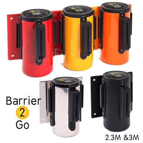 Wall Mounted Retractable Barrier 23m 3m 39m And 46m Barrier 2 Go