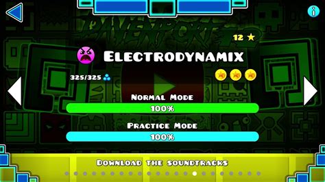 Electrodynamix By Robtop User Coins Geometry Dash