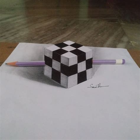 Top 92 Pictures How To Draw A 3d Cube Step By Step Excellent