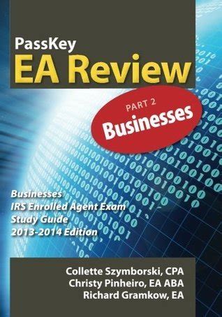 Passkey Ea Review Part Businesses Irs Enrolled Agent Exam Study