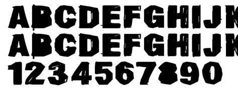 Smeared Dsg Font Download Free Legionfonts