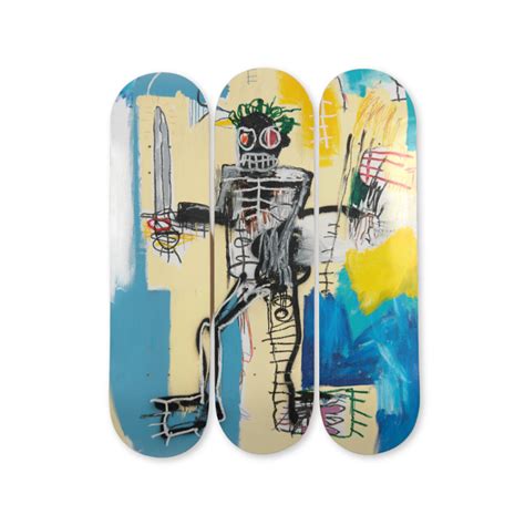 Warrior, 1982, Jean-Michel Basquiat - THE SKATEROOM