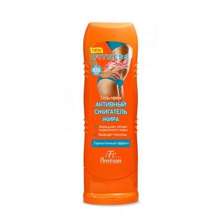 Гель-крем floresan Fitness body активный сжигатель жира 125мл купить по ...