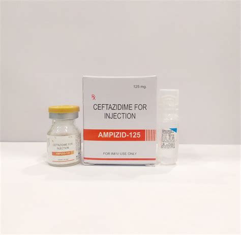 Ceftazidime Injection Ip Packaging Size Vial Prescription At Rs