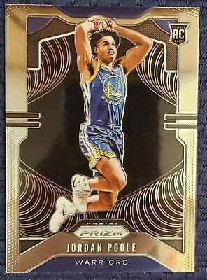 2019 20 Panini Prizm Jordan Poole 272 Rookie Card RC Golden State