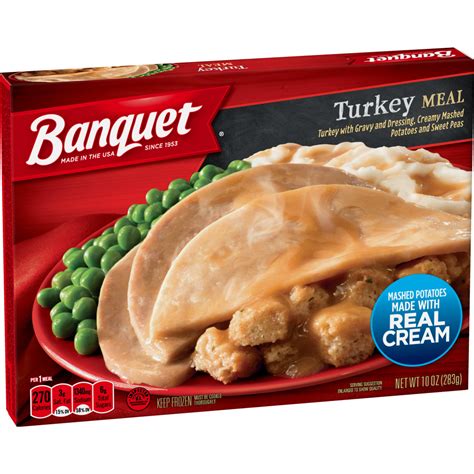 Banquet Classic Turkey Meal Conagra Foodservice