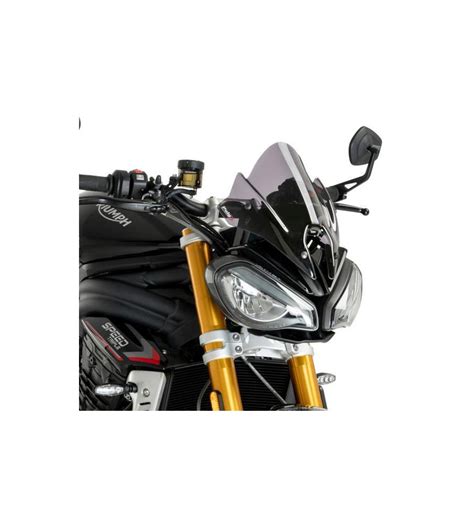 Cupolino Puig Naked Per Triumph Speed Triple 1200 RS Fume Chiaro