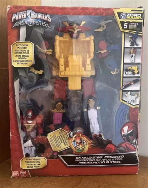 Bandai Saban Power Rangers Ninja Steel Dx Megazord Zords Combiner