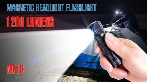 The best TrustFire flashlight MC18 multi-functional Headlamp magnetic ...