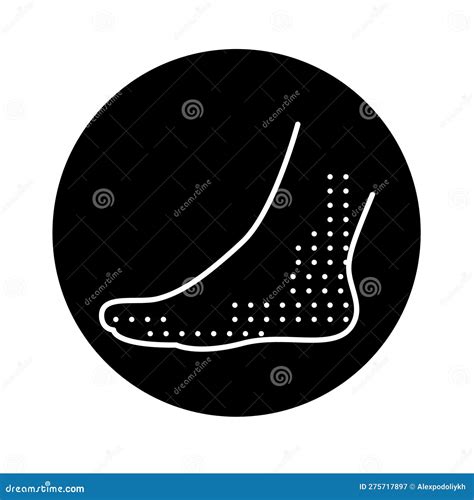 ícone Da Linha De Cor Da Vasculite. Pictograma Para Página Da Web Ilustração do Vetor