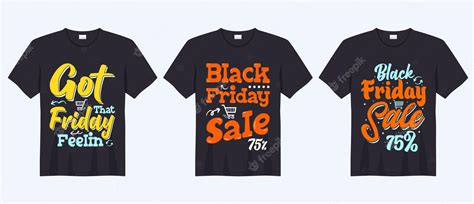 Premium Vector Black Friday T Shirt Design Bundle Vector