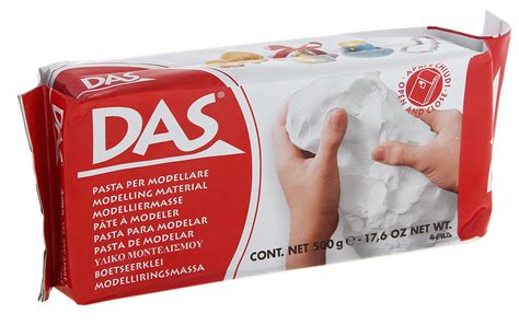 Бяла самосъхнеща глина Das - store.bg