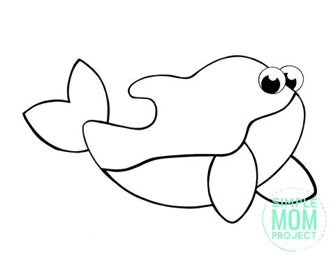 Free Printable Orca Killer Whale Coloring Page