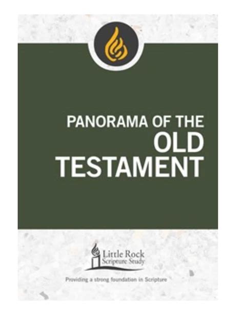 BIBLE STUDY: Panorama of the Old Testament - Saints Peter and Paul