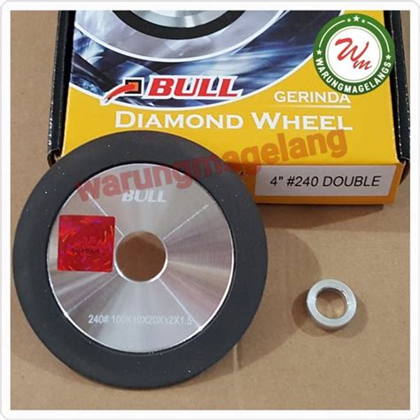 Jual Ylw Bull Diamond Wheel Inch Double Side Asah Asahan Pengasah