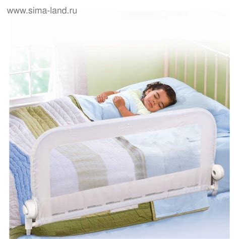 Ограничитель для кровати универсальный Single Fold Bedrail, белый ...