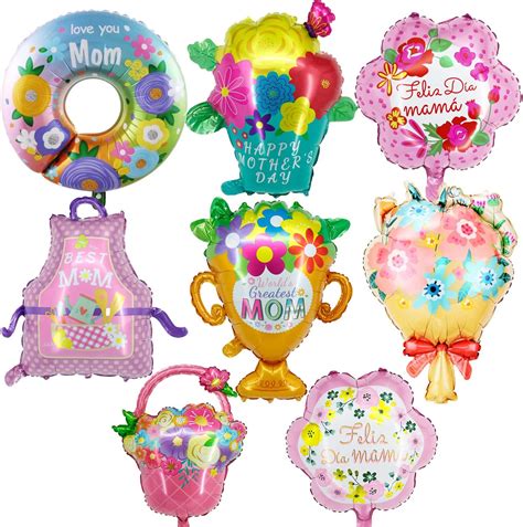 Happy Mothers Day Mylar Foil Balloons Party Decorations