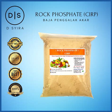 Baja Penggalak Akar Cirp Rock Phosphate 1kg 28 Shopee Malaysia