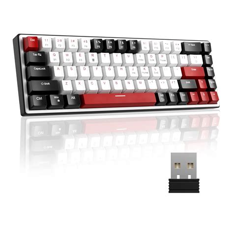 Buy MageGee 60% Wireless Mechanical Gaming Keyboard, 68 Keys Hot ...