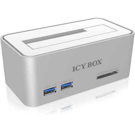 Icy Box Ib Hcr U Hdd Ssd Docking Station W Usb Card Reader