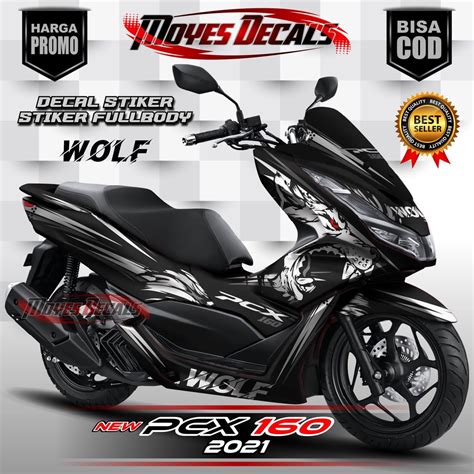 Jual Decal Pcx Full Body Honda Motor Pcx Full Body Srigala