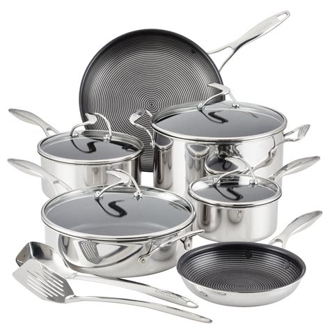 Tri-Ply Clad Nonstick Cookware Set | SteelShield C-Series | Circulon ...