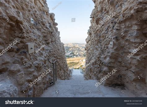 Mount Herodion Ruins Fortress King Herod Stock Photo 2215667249 ...